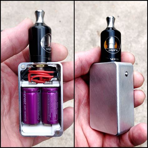 brushed metal box mod|Box Mod Vape .